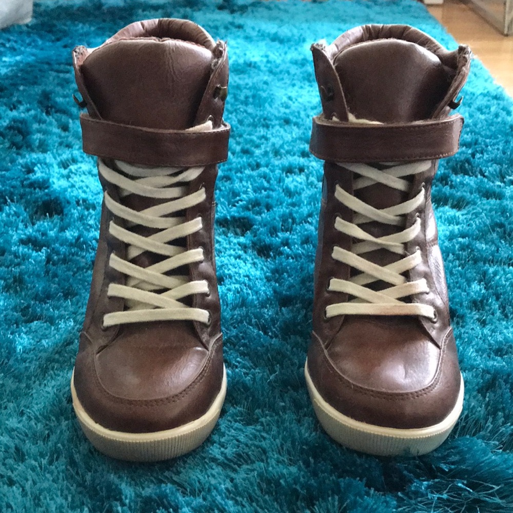 Steve Madden wedge sneakers